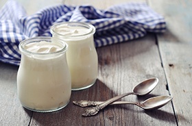Yogurt, an acceptable part of a no-chew diet