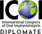 International Congress of Oral Implantologists Diplomate logo